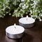 Pomp Glow Tealights (24 Pack) | White Unscented Decorative Tea Light Candles That Will Light Up Your Home, Wedding, Dinner & Any Special Occasion | Long Lasting, Smokeless, Mess Free Candles